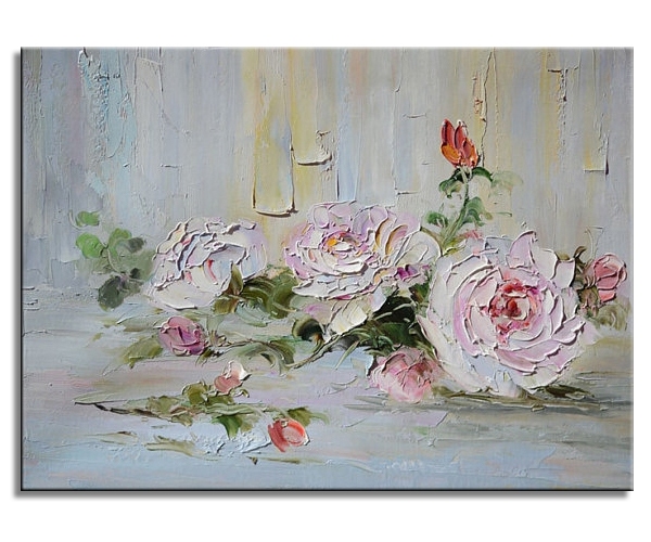 Roses in pastels
