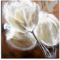 Moderne bloemen modern geschilderd tulpen pracht