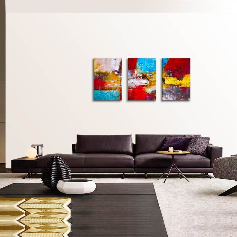 abstract-schilderij-opgespannen-op-hollands-vuren-houten-spieraam