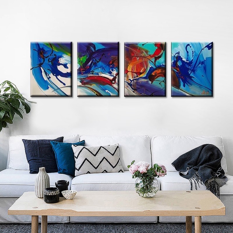 Abstracte schilderijen