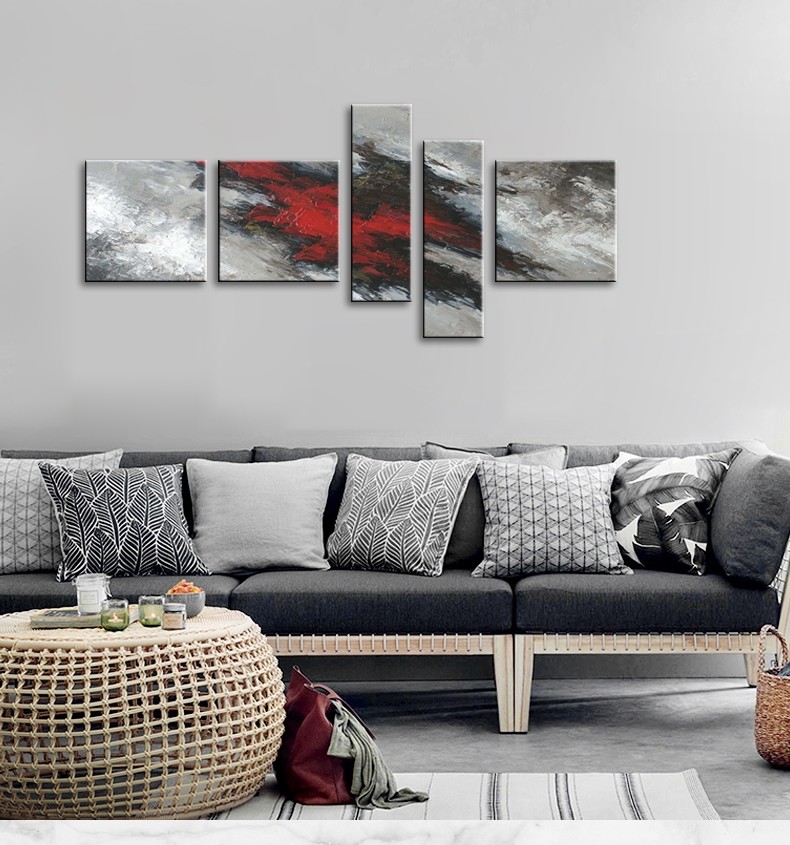 abstract-schilderij-opgespannen-op-hollands-vuren-houten-spieraam