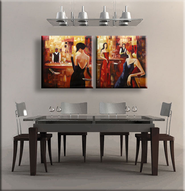interieur-foto-met-een-vrouwen-schilderij-aan-de=muur-opgehangen